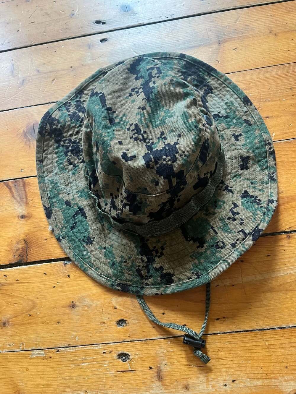 USMC MARPAT Woodland Boonie Cover Hat Sekri Industries Medium
